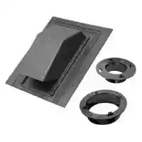 Main 2 - LAMBRO ROOFCAP W/DAMPER PLSTC 4IN BLK (354R) - Arlington Coal & Lumber