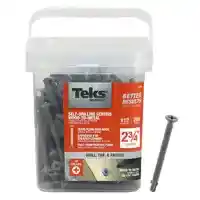 Main 3 - TEKS 12X2-3/4 WOOD TO METAL SCREW DRILL POINT 200CT (21386) - Arlington Coal & Lumber