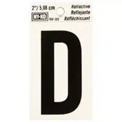 RV-25/D REFL LETTER D 2IN - Arlington Coal & Lumber