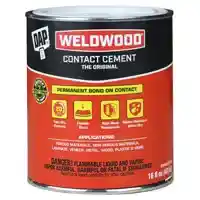 Main 2 - DAP WELDWOOD CONTACT CEMENT ADHESIVE PINT (00271) RED - Arlington Coal & Lumber