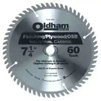 OLDHAM 7 1/4" -60TH CARB CIRC CAS BLADE (B7254760-10) - Arlington Coal & Lumber