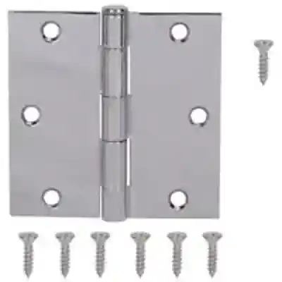 HINGE DOOR SQ RES 3.5IN BRTCHM - Arlington Coal & Lumber