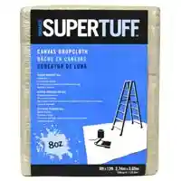 Main 3 - SUPERTUFF 9 X 12 FT 8 OZ HEAVY DUTY CANVAS DROPCLOTH (58901) BLUE - Arlington Coal & Lumber
