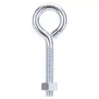 Main 2 - ZINC EYE BOLT W/NUTS 1/4X2-1/2 - Arlington Coal & Lumber