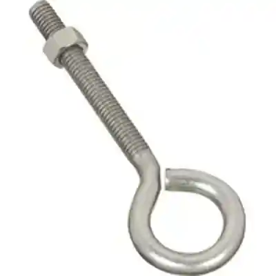221655 EYE BOLT SS 3/8X5 EYE BOLT W/NUT 3/8X5IN SS - Arlington Coal & Lumber