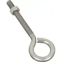 Main 1 - 221655 EYE BOLT SS 3/8X5 EYE BOLT W/NUT 3/8X5IN SS - Arlington Coal & Lumber