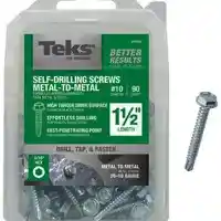 Main 2 - TEKS 10X1-1/2 METAL SCREW DRILL POINT 90CT (21332) - Arlington Coal & Lumber