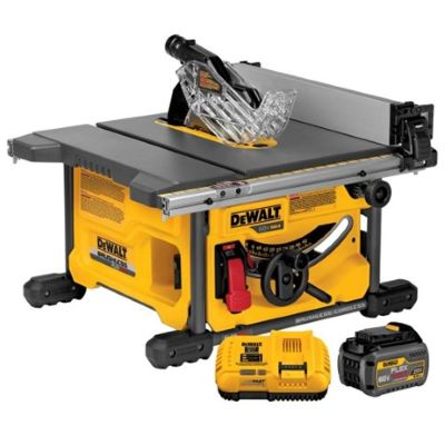 Main 2 - DEWALT 60V MAX FLEXVOLT 8-1/4" TABLE SAW KIT W/ BATTERY & CHARGER (DCS7485T1) - Arlington Coal & Lumber