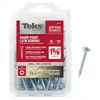 Main 2 - TEKS 8X1-5/8 LATH SCREW SHARP POINT 120CT (21516) - Arlington Coal & Lumber