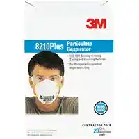 Main 2 - 3M TEKK 8210PB1-A/8210+ RESPIRATOR DUST/SANDING N95 - Arlington Coal & Lumber