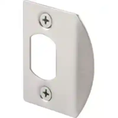 DOOR STRIKE PLATE SATIN NICKEL - Arlington Coal & Lumber