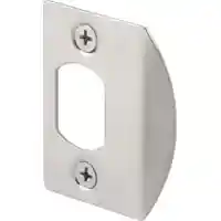 Main 1 - DOOR STRIKE PLATE SATIN NICKEL - Arlington Coal & Lumber