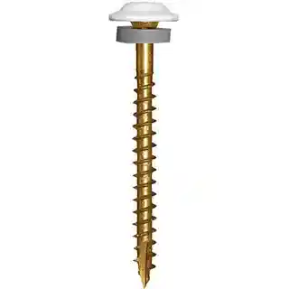 Main 1 - GRK #8 X 1-1/2" WHITE CABINET SCREW (80 PCS) T-15 (#120670) - Arlington Coal & Lumber