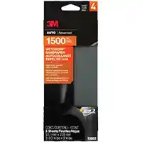 Main 1 - 03002 SANDPAPER W/D 1500G 9IN SANDPAPER W/D 1500G 3-2/3X9IN - Arlington Coal & Lumber