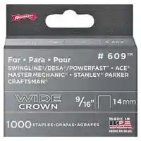 Main 2 - 60930 WIDE STAPLES9/16 1000/BX - Arlington Coal & Lumber