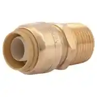 Main 2 - SHARKBITE CONNECTOR 1/2 IN MNPT 1/2 IN MNPT (U120LFA) - Arlington Coal & Lumber