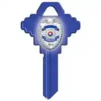 Main 2 - SC1 KEYBLANK POLICE BADGE - Arlington Coal & Lumber
