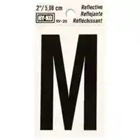 Main 2 - RV-25/M REFL LETTER M 2IN - Arlington Coal & Lumber