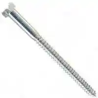 Main 2 - 3/8X6IN ZINC HEX LAG BOLT BOLT LAG HEX ZINC 3/8X6 - Arlington Coal & Lumber