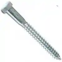Main 2 - 3/8X4IN ZINC HEX LAG BOLT BOLT LAG HEX ZINC 3/8X4 - Arlington Coal & Lumber