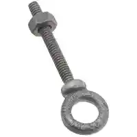 Main 1 - 245076 FORGED EYE BOLT 1/4X2 EYE BOLT W/NUT 1/4X2IN GALV - Arlington Coal & Lumber