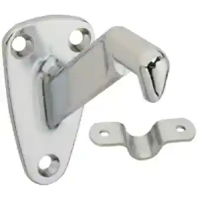 BRACKET HANDRAIL ZINC BRT CHRM - Arlington Coal & Lumber