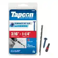 Main 2 - TAPCON 3/16 X 1-1/4" P/HEAD MASONRY SCREW 75 PK (#24350) - Arlington Coal & Lumber