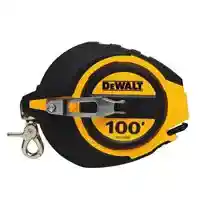 Main 2 - DEWALT 100 FT STEEL CLOSED CASE LONG TAPE (DWHT34036) - Arlington Coal & Lumber