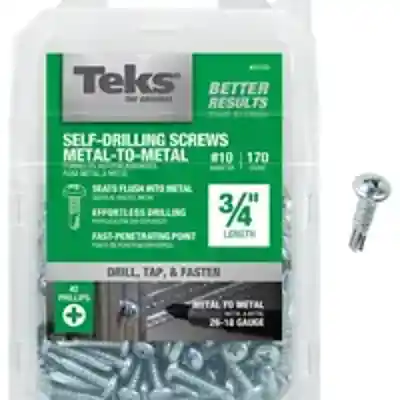TEKS 21372 SCREW TEKS 10X3/4 SCREW SHEET METAL 10X3/4 - Arlington Coal & Lumber