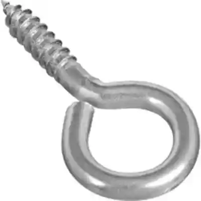 220467 LARGE SCREW EYE SS #4 EYE SCREW STL LG 2-3/16IN SS - Arlington Coal & Lumber