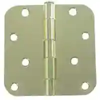 Main 1 - HINGE DOOR 5/8RAD 4IN BRTBRS - Arlington Coal & Lumber