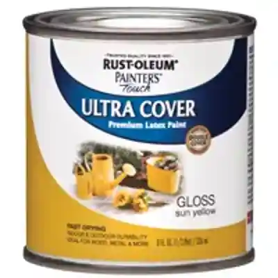 PAINT ACRY GLOSS SUN YEL 1/2PT - Arlington Coal & Lumber