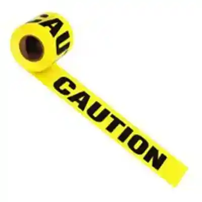 TAPE CAUTION 300FTX3IN VINYL - Arlington Coal & Lumber