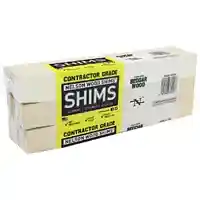 Main 2 - NELSON WOOD SHIMS 12" BEDDAR CONTRACTOR SHIMS 42CT (YELLOW) - Arlington Coal & Lumber