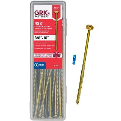 Main 2 - GRK 3/8" X 10" RSS STRUCTURAL SCREW (50 PCS) T-40 (#12293) - Arlington Coal & Lumber