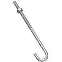 Main 1 - 232900 J BOLT 1/4X6IN ZINC BOLT J-HOOK 1/4X6IN ZINC - Arlington Coal & Lumber