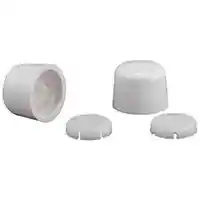 Main 2 - PP835-30WHL TOILT BOLT CAP WHT - Arlington Coal & Lumber
