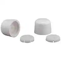Main 2 - PP835-30WHL TOILT BOLT CAP WHT - Arlington Coal & Lumber