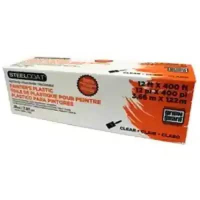 12' X 400' X .31MIL STEELCOAT PAINTERS POLY (ORANGE) - Arlington Coal & Lumber