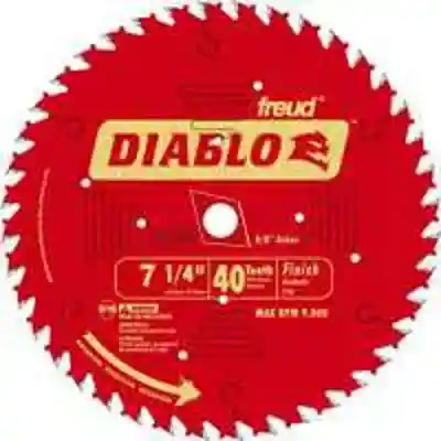 DIABLO 7-1/4" X 40TH CIRCULAR SAW BLADE (D0740A) - Arlington Coal & Lumber