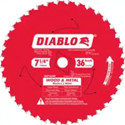 DIABLO D0736GPX BLADE GP 7-1/4 X 36T  - Arlington Coal & Lumber