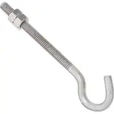 221713 HOOK BOLT SS 5/16X5 BOLT J-HOOK 5/16X5IN SS - Arlington Coal & Lumber