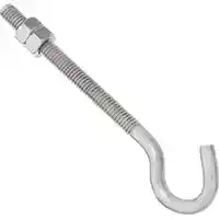Main 2 - 221713 HOOK BOLT SS 5/16X5 BOLT J-HOOK 5/16X5IN SS - Arlington Coal & Lumber