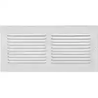 Main 2 - REGISTER SIDEWALL 12X6IN WHT - Arlington Coal & Lumber
