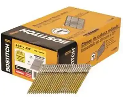 BOSTITCH S8DRGAL-FH (2-3/8") GALV RING SHANK FH WIRE WELD STICK NAIL 2M BX - Arlington Coal & Lumber