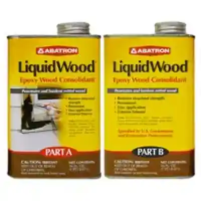 ABATRON 2-PINT LIQUID-WOOD EPOXY WOOD CONSOLIDANT KIT (1 PINT EACH A & B) - Arlington Coal & Lumber