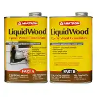 Main 2 - ABATRON 2-QUART LIQUID-WOOD EPOXY WOOD CONSOLIDANT KIT (1 QUART  EACH A & B) - Arlington Coal & Lumber