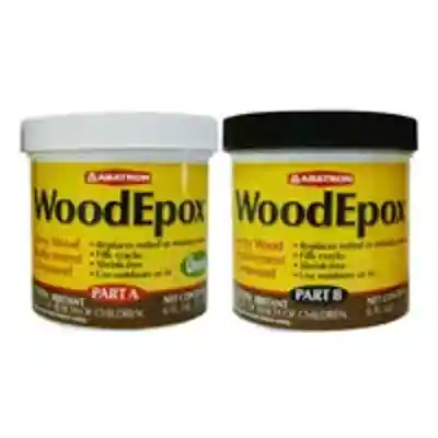 ABATRON WOOD-EPOX EPOXY WOOD REPLACEMENT COMPOUND 12 OZ. (6 OZ. EACH A & B) - Arlington Coal & Lumber