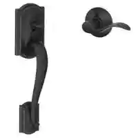 Main 1 - SCHLAGE FE285GCAM716ACC ENTRY HANDLE CAMELOT/ACCENT AGED BRONZE ** VISUAL PACK ** (NEEDS DEAD BOLT) - Arlington Coal & Lumber