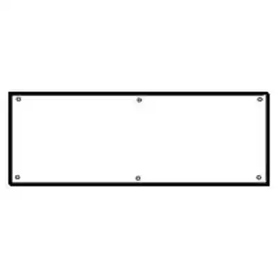 KICKPLATE SB8 X34 SAT NICKEL - Arlington Coal & Lumber